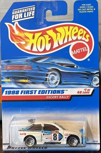 Машинка Hot Wheels Escort Rally (Ford) 1998 First Editions (#637) 18143.jpg