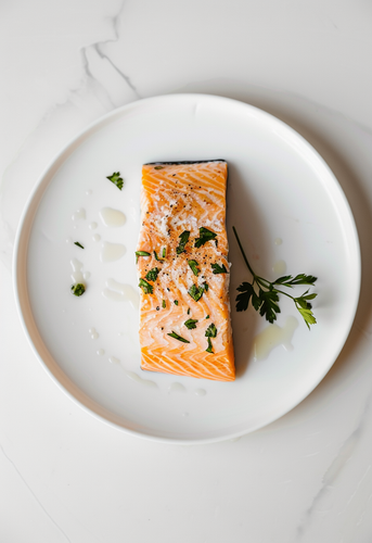 dterox A photo of Baked Salmon with Cilantro in the style of ab147fa1 213d 479a ad62 67b92eeab091 2.png