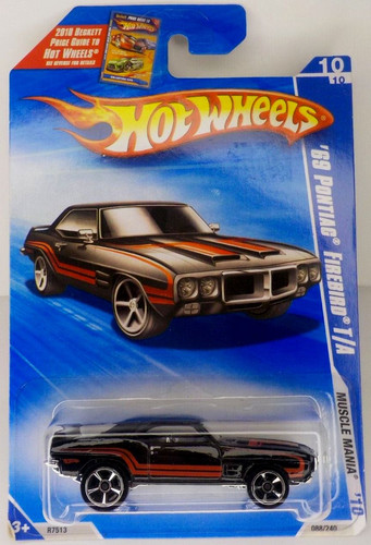 Машинка Hot Wheels '69 Pontiac Firebird T A 2010 Muscle Mania (#088) R7513.jpg
