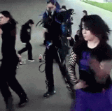 cyber goth dance party.gif