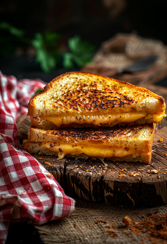 dterox food photography of a grilled cheese sandwich on a woo 20372d54 9235 4d8b a67d 350837864290 3.png