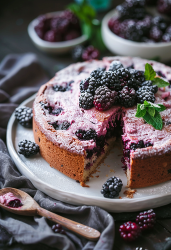 dterox Blackberry Almond Cake close up of cake on white plate a621c1d3 c31a 49e9 a9e1 cbbfcf9e44f8 3.png