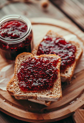 dterox A jar of homemade jam on the left spread onto two slic 4b02c21f 7372 4b12 b2d2 03a9a8857f1c 0.png