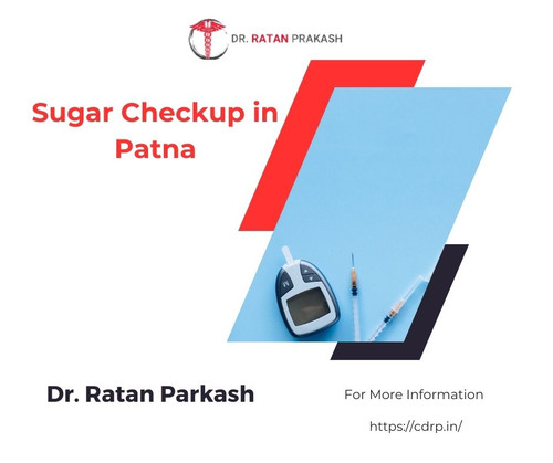 For comprehensive sugar checkups in Patna, consult Dr. Ratan Prakash for accurate assessments and effective management of diabetes-related concerns. Know more https://cdrp.in/sugar-checkup-in-patna/