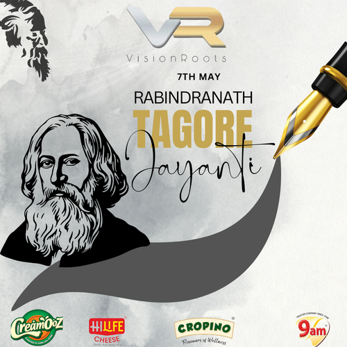 Grey and Yellow Minimal Rabindranath Tagore Jayanti Greeting Instagram Post (1).png