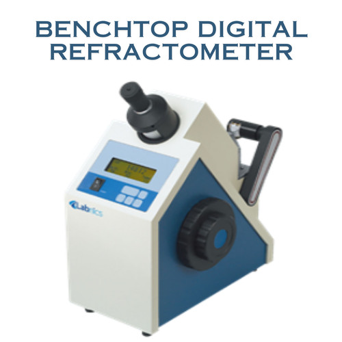 A Benchtop Digital Refractometer is a precision instrument used to measure the refractive index of liquids. It's designed to sit on a laboratory bench or work surface, providing accurate readings for a variety of applications such as food and beverage quality control, pharmaceutical research, and chemical analysis. This device typically features a digital display for easy reading and may offer advanced features like temperature compensation and automatic calibration. Its compact design and robust construction make it suitable for routine measurements in scientific and industrial settings.