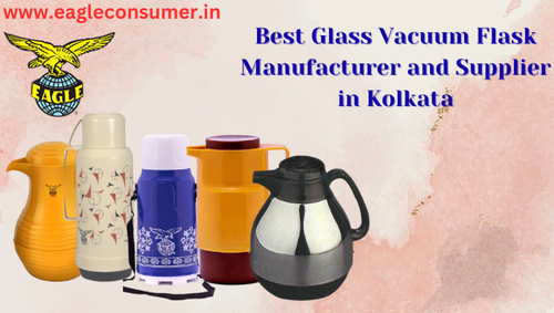 Best Flask Manufacturers in India: Eagle Consumer's Glass Insulated Thermos.png