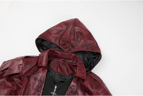 ZNZHKR Mens PU Leather Steampunk Jacket Medieval Gothic Victorian Vampire Coat 3.jpg