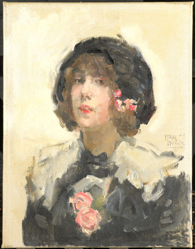 Israels, Isaac Портрет женщины, 1922, 52 cm x 40 cm, Холст, масло