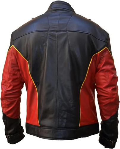 THE HUB LEATHER Tim Drake Robin Faux Leather Jacket Movie Design Replica 2.jpg