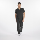 Orlando Pant Charcoal Full Body DOLAN 2500x2500