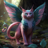 (83)mythische wezens kat