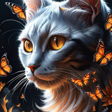 (59)mythische wezens kat
