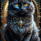 (88)mythische wezens kat