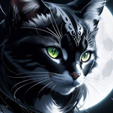 (113)mythische wezens kat