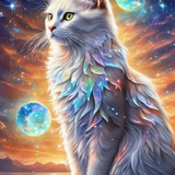 (190)mythische wezens kat