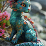 (9)mythische wezens kat