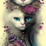 (48)mythische wezens kat
