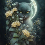 (21)mythische wezens kat