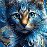 (43)mythische wezens kat