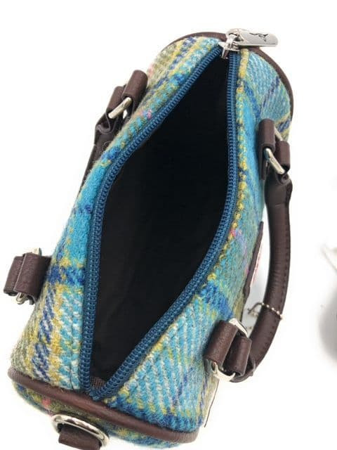 Harris Tweed Mini-Tragetasche für Damen - Wolle außen - Damen Geschenk - mehrere Tartans - Bild 17 von 270