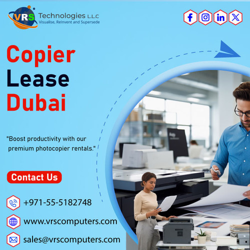 For cost-effective Copier Lease Dubai, trust VRS Technologies LLC. We offer excellent leasing options for all your office needs. Call +971-55-5182748 today.

Visit: https://www.vrscomputers.com/computer-rentals/printer-rentals-in-dubai/