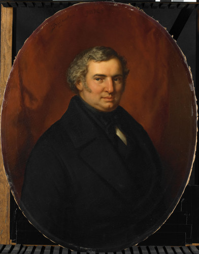 Poorter, Bastiaan de Посмертный портрет Hendrik Andre Cornelis Tierens (1794 1851), 1852, 87,5 cm x 