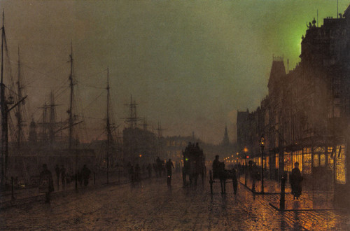 Grimshaw John Atkinson Gourock Near The Clyde Shipping Docks