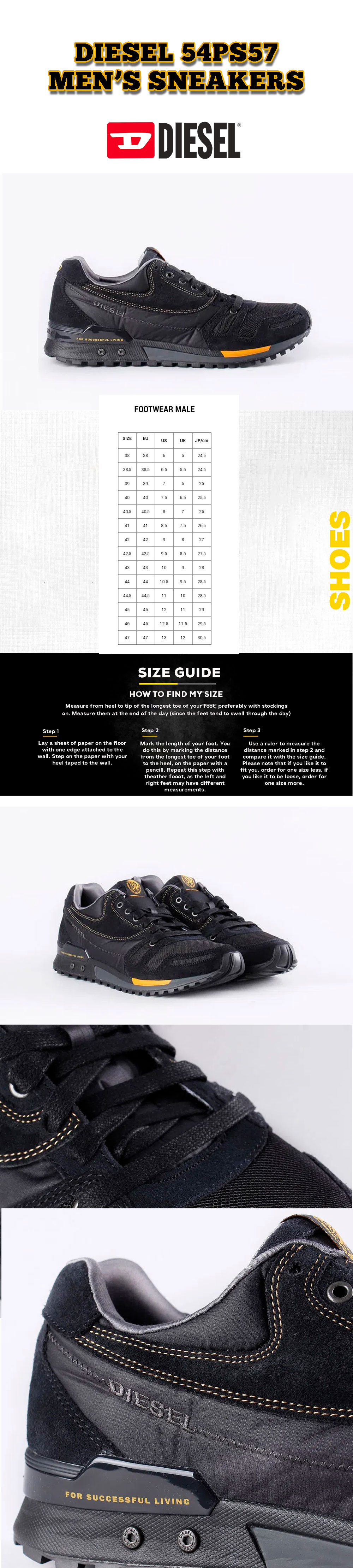 Diesel 54PS57 Men's Sneakers | eBay