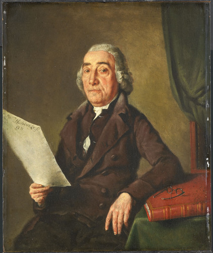 Hendriks, Wybrand Jacob de Vos Sr (1735 1833). Коллекционер из Амстердама, 1811, 34,5 cm х 29 cm, Де