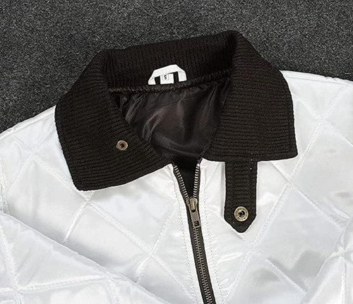 Mens Drive Embroidered Scorpion Ryan Gosling Bomber Satin Movie Jacket Black White 3.jpg