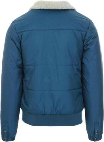 Marzz Store Men s Ski Jacket Retro Bomber Style with Padded Quilting Lightweight Winter Outerwear 3.jpg