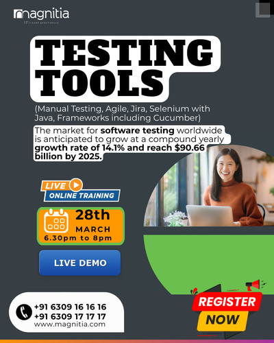 Our Testing Tools Live Online Training classes started From 28th March.jpg