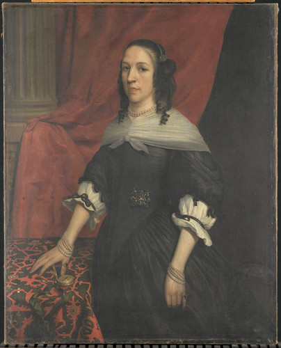 Rossum, Jan van Портрет женщины, возможно Анны Бургундской, жены Adolf van Kleef, 1662, 117 cm x 93 