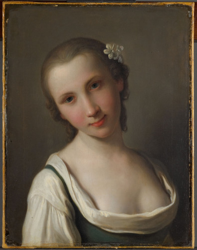 Rotari, Pietro Молодая женщина, 1762, 46 cm х 36 cm, Холст, масло