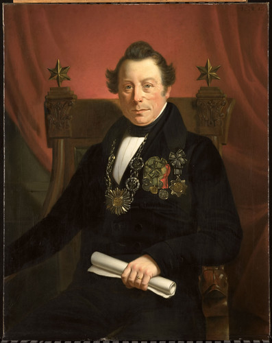 Rossum, Jan Cornelis van Coenraad van Hulst (1774 1844). Актер и президент общества содействия искус