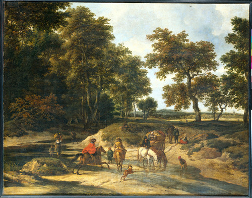 Ruisdael, Jacob Isaacksz van Дорогу !, 1682, 67,5 cm х 85 cm, Холст, масло