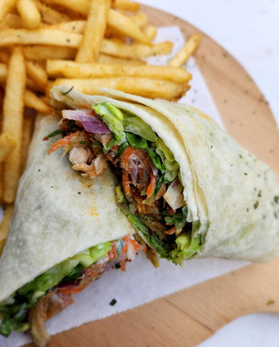 Tandoori Chicken Wrap