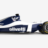 6 1986 Brabham Side View Right