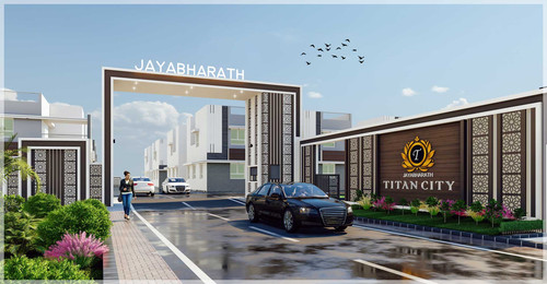 Jayabharath Titan City elevates the standard of living in Madurai with its gated community villas in Surya Nagar, offering a sanctuary of peace and luxury. This prestigious development by Jayabharath Homes is designed for those who value security, privacy, and a high-quality lifestyle. The community is nestled in a serene environment, blending modern architectural elegance with the tranquility of nature, creating a perfect living space for families. Each villa in Jayabharath Titan City is a masterpiece of design, offering spacious layouts, sophisticated interiors, and state-of-the-art amenities that cater to the diverse needs of its residents. From eco-friendly infrastructure to leisure and wellness facilities, the community provides a holistic living experience. Jayabharath Titan City stands as a symbol of excellence in Madurai's real estate landscape, making it the ideal choice for those seeking a prestigious and comfortable living environment in Surya Nagar.