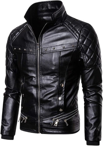 Men s Zipper Removable Fur Collar Jacket,Leather Vintage Steam Pocket Punk Gothic Retro Coat 1.jpg