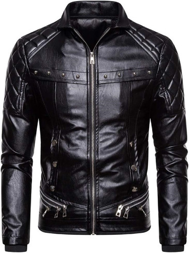 Men s Zipper Removable Fur Collar Jacket,Leather Vintage Steam Pocket Punk Gothic Retro Coat 2.jpg