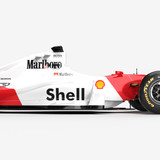 6 1989 McLaren Side View Right