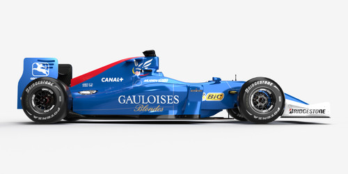 6 1997 Prost Side View Right