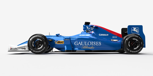7 1997 Prost Side View Left