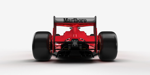 5 1998 Ferrari Rear View