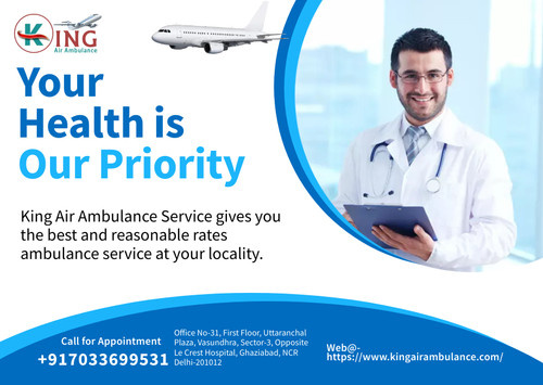 Best Medical Transportation Air Ambulance Service in Agartala by King.jpg