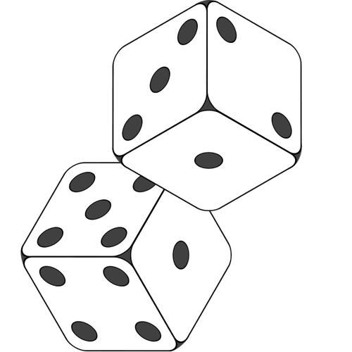 kisspng fuzzy dice drawing bunco clip art cartoon dice 5ad96352968758.5997896915241961786166.png
