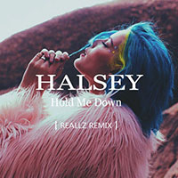 Halsey Hold Me Down.jpg