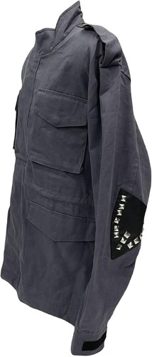 Punk M 65 Field Jacket Terminator Costume Studded Coat Rambo Vintage Military 2.jpg